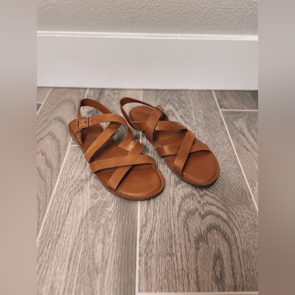TOMS Leather Sandals
